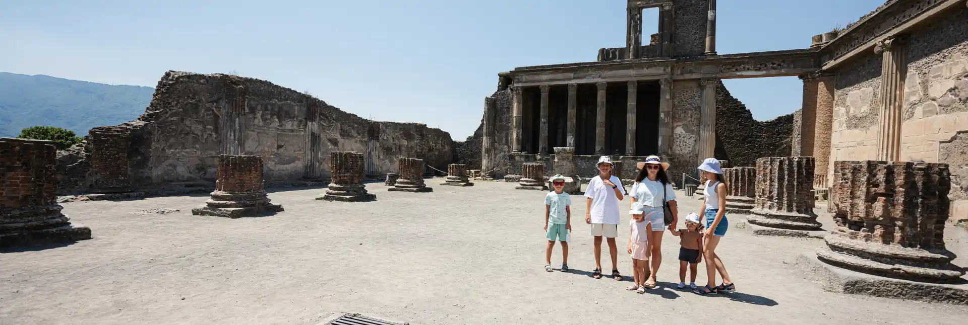Visite guidée du Parc archéologique de Pompéi